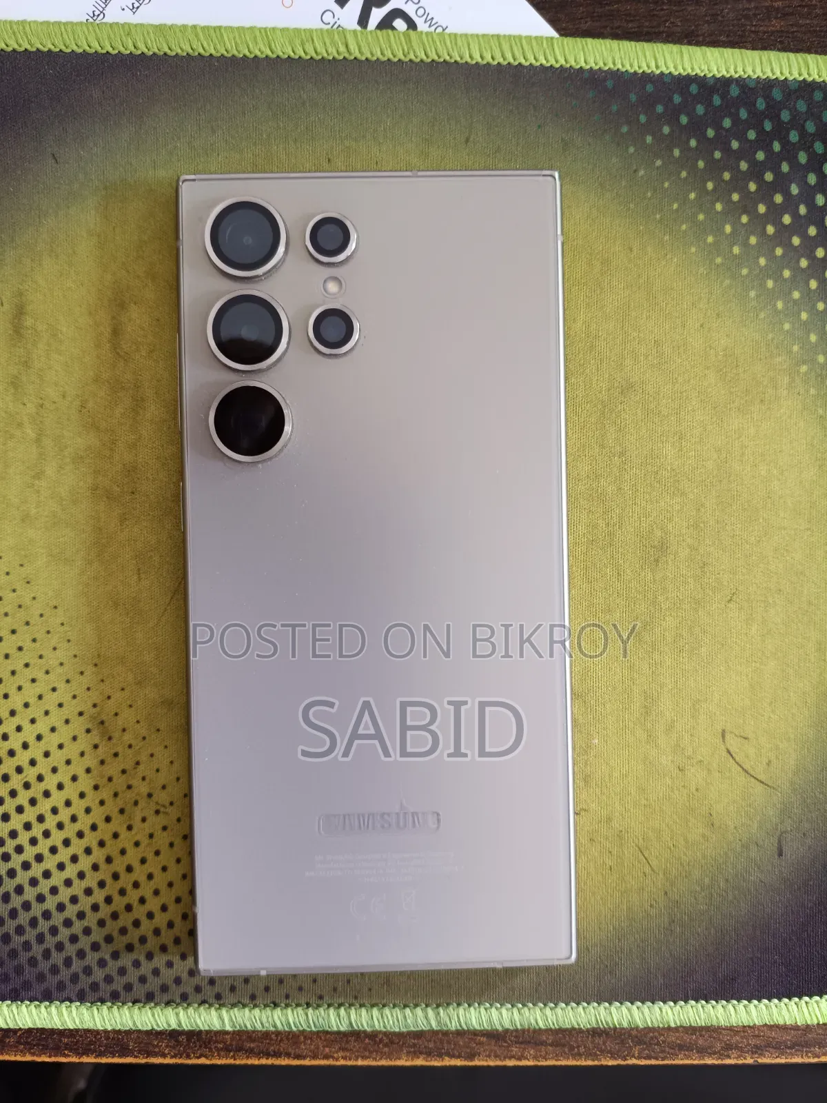 Samsung Galaxy S24 Ultra 256 GB Gray