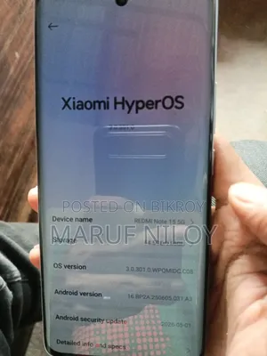 শাওমি রেডমি নোট ১৫ ২৫৬ জিবি হোয়াইট