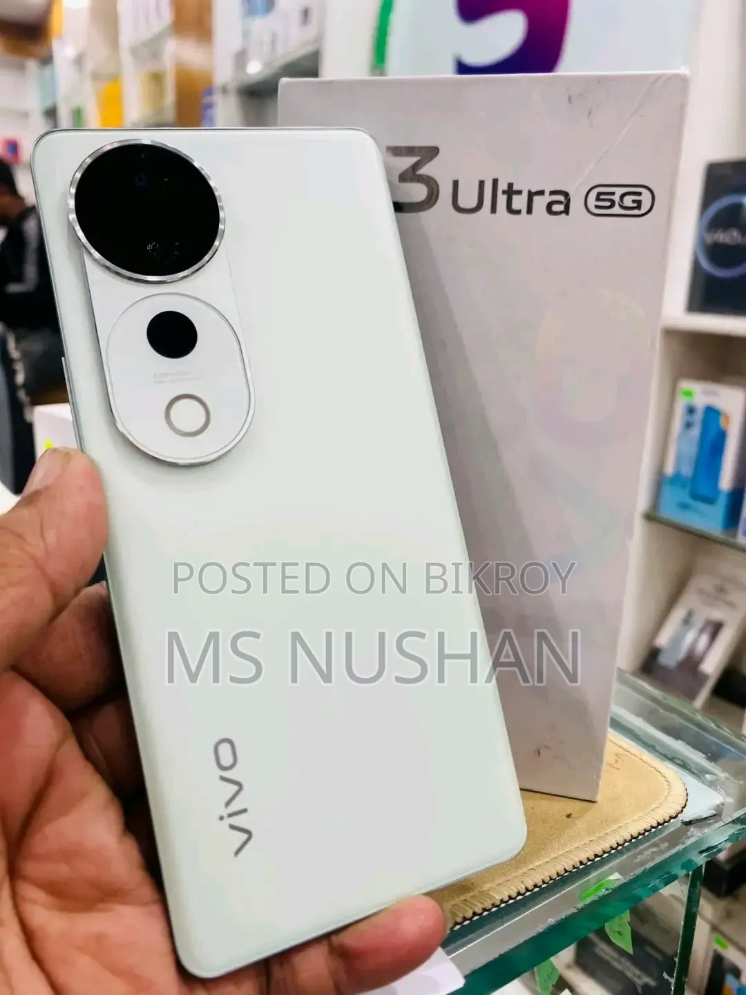 ভিভো টি৩ ২৫৬ জিবি হোয়াইট