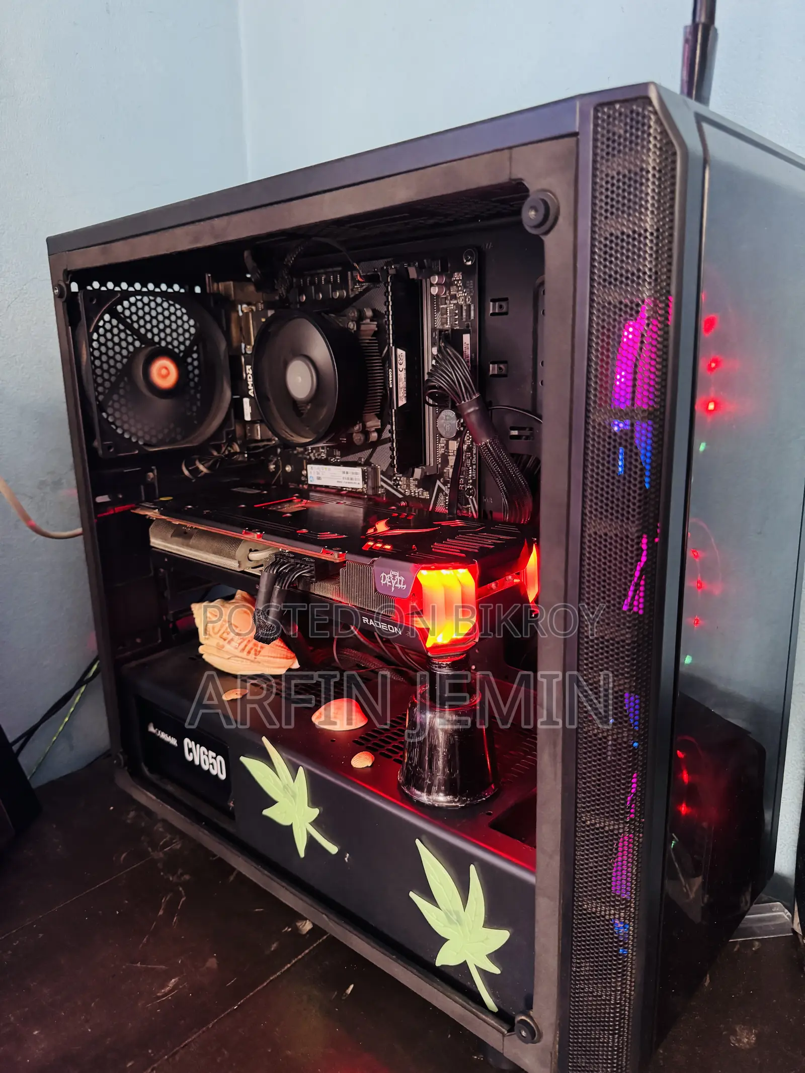 Desktop Computer 16GB AMD Ryzen 5 SSD 500GB