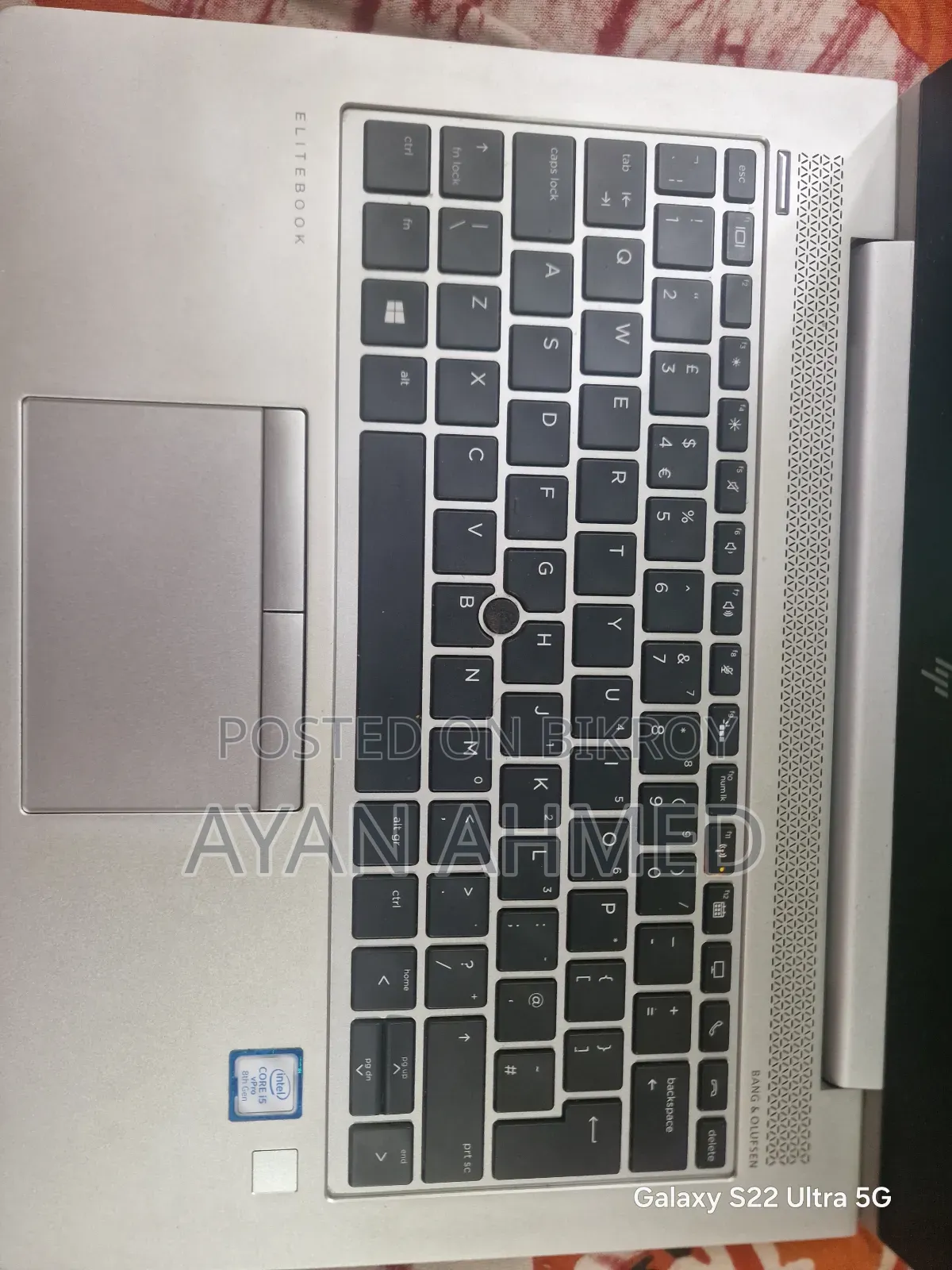 Laptop HP EliteBook 830 G6 8GB Intel Core i5 HDD+SSD 256GB