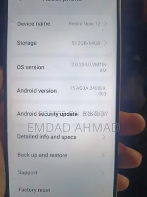 Xiaomi Redmi Note 12 128 GB Orange