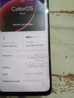 Oppo A60 128 GB Blue