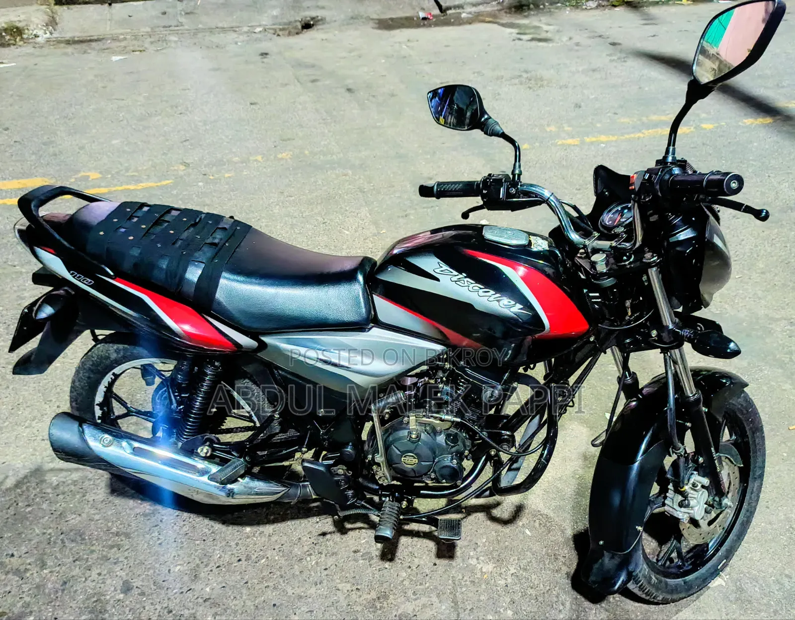 Bajaj Discover 110 2020 Black