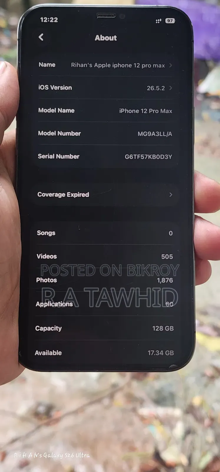 Apple iPhone 12 Pro Max 128 GB Gray