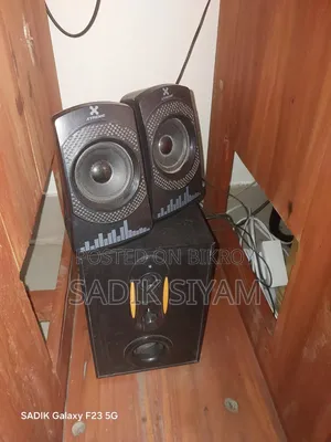 Xtreme Melody 2.1 Black Bluetooth Multimedia Speaker With Remote