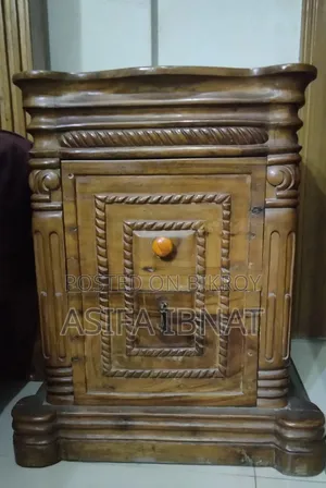 Bedside Table - Full Rendi Koroi Wood