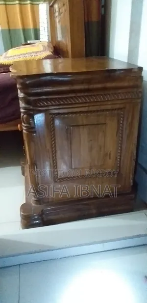 Bedside Table - Full Rendi Koroi Wood