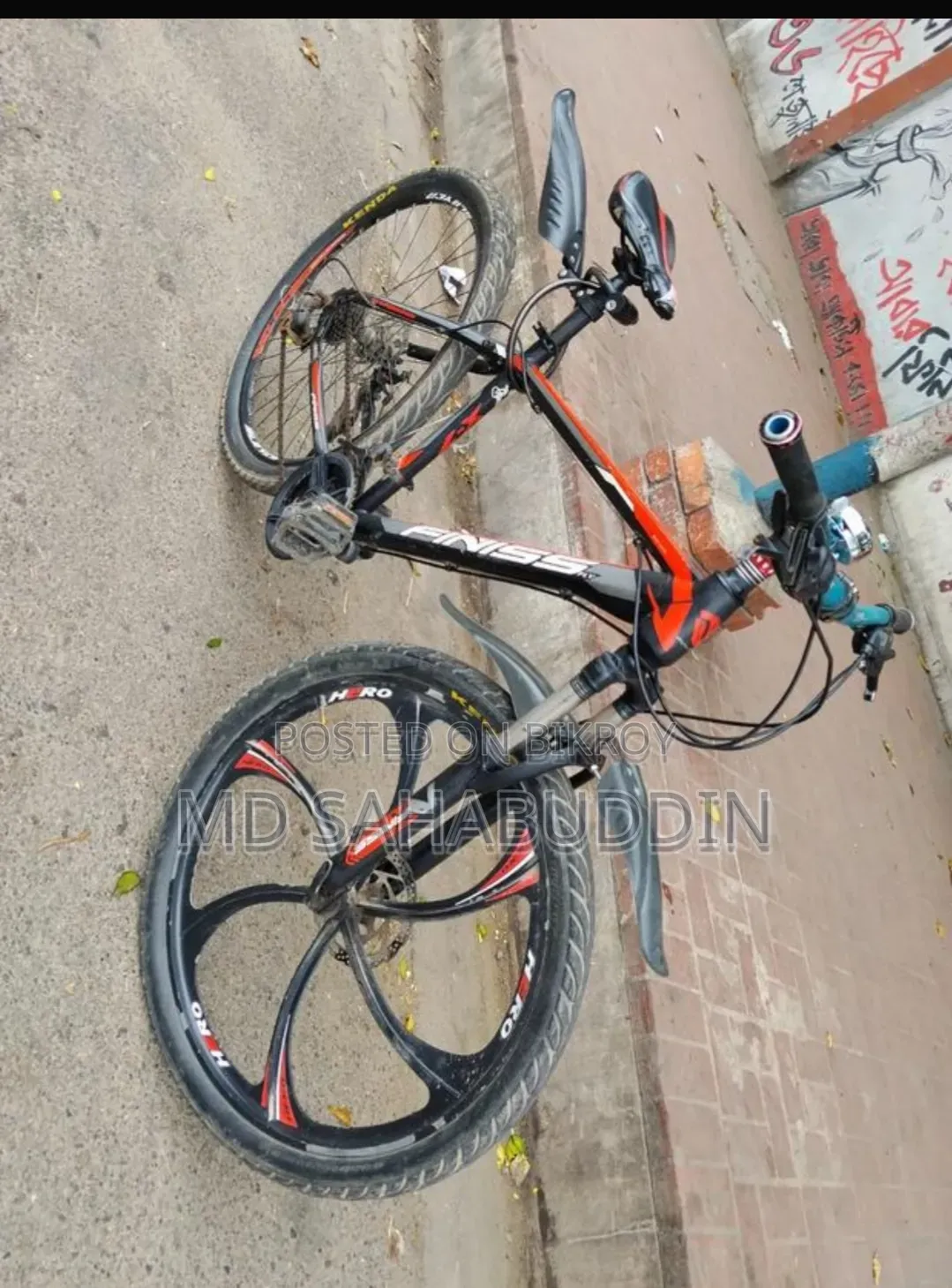 This bicycle will be sold