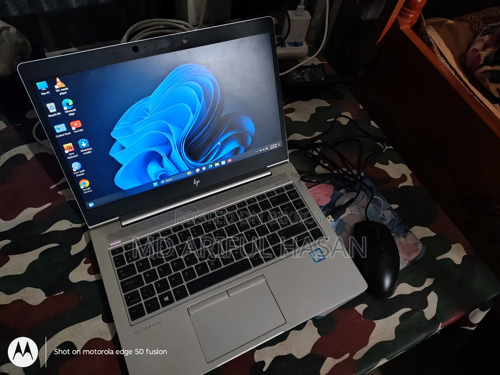 Laptop HP EliteBook 840 G8 8GB Intel Core i5 SSD 256GB