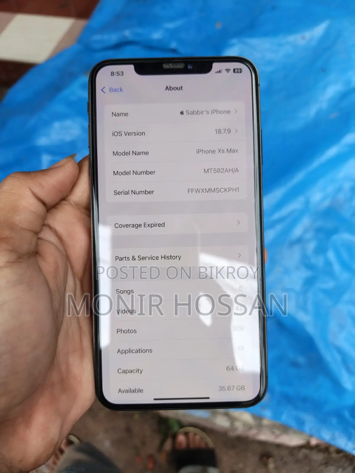 Apple iPhone XS Max 64 GB Black