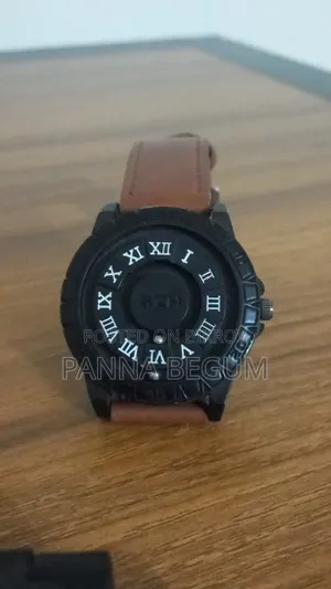 This is a magnetic Roman numeral watch.
