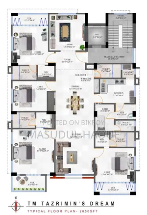 4 Bedroom Apartment in Shwadesh Properties, for sale