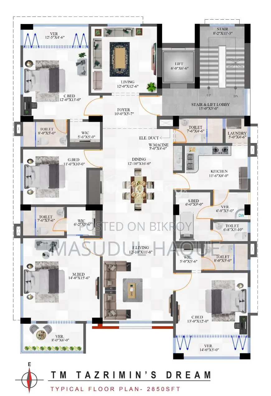 4 Bedroom Apartment in Shwadesh Properties, for sale