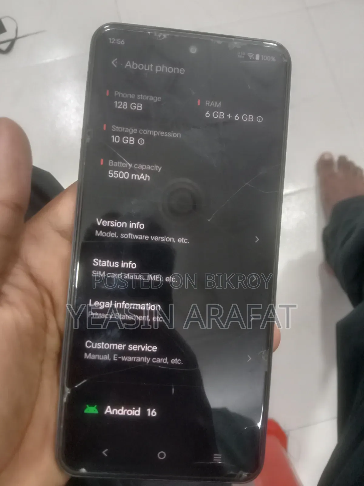 New Vivo Y19s 128 GB Blue