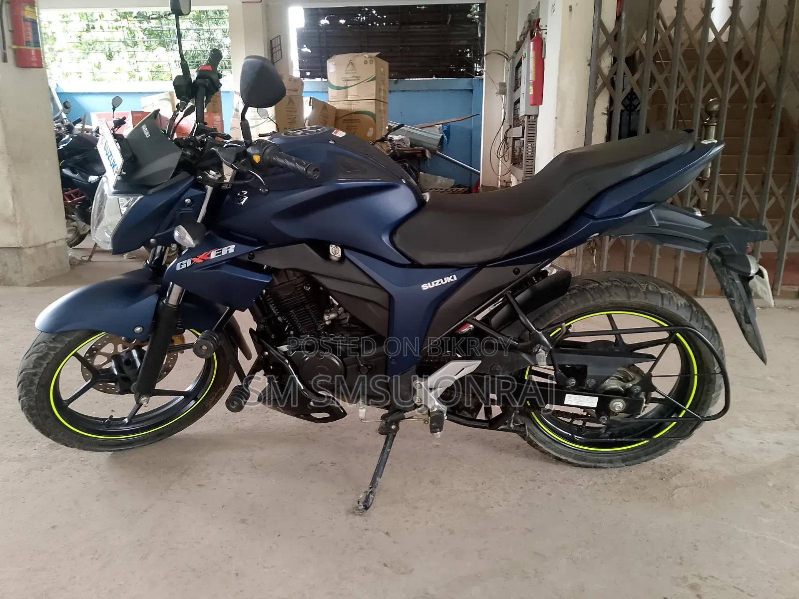 Suzuki Gixxer 2026 Blue