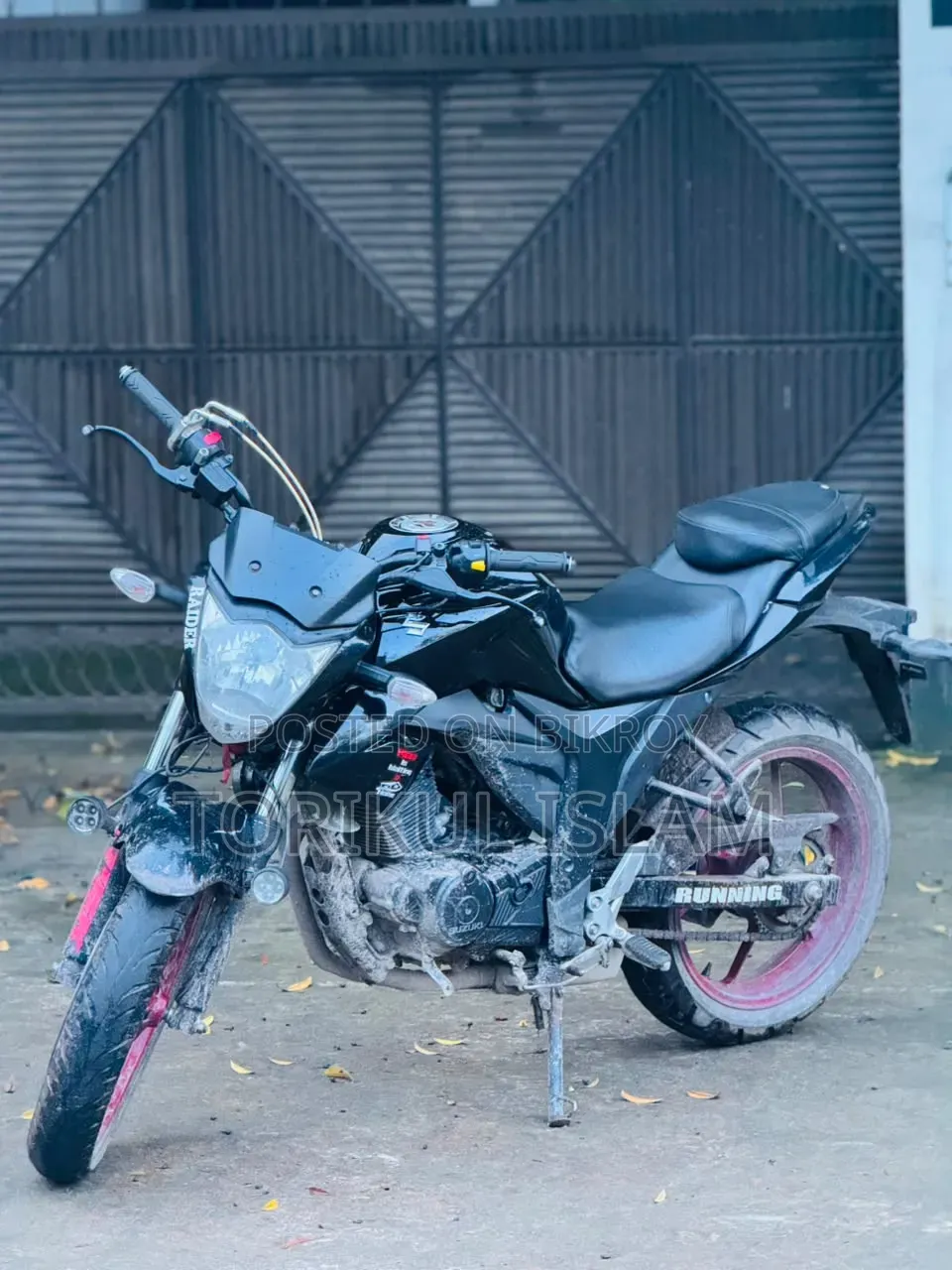 Suzuki Gixxer 2024 Black