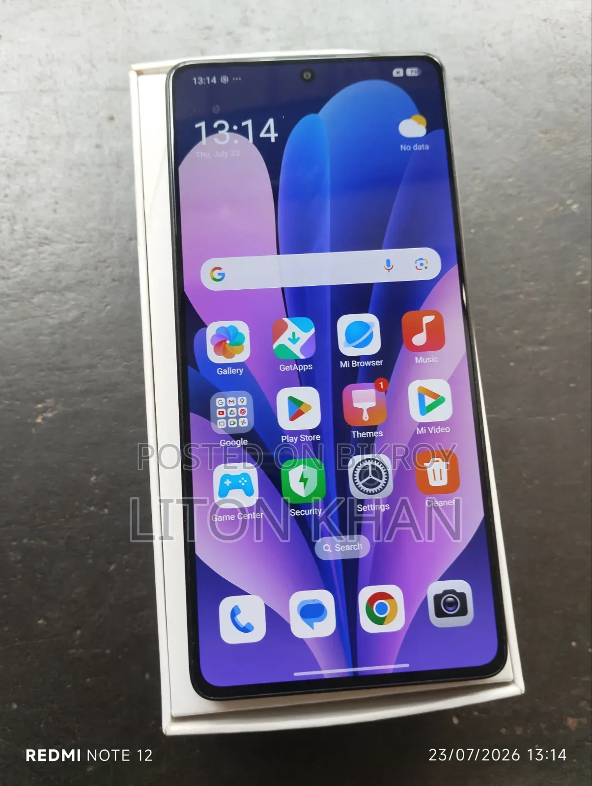 Xiaomi Redmi Note 13 256 GB Black