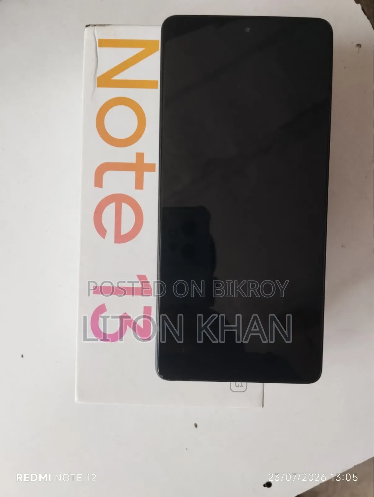 Xiaomi Redmi Note 13 256 GB Black