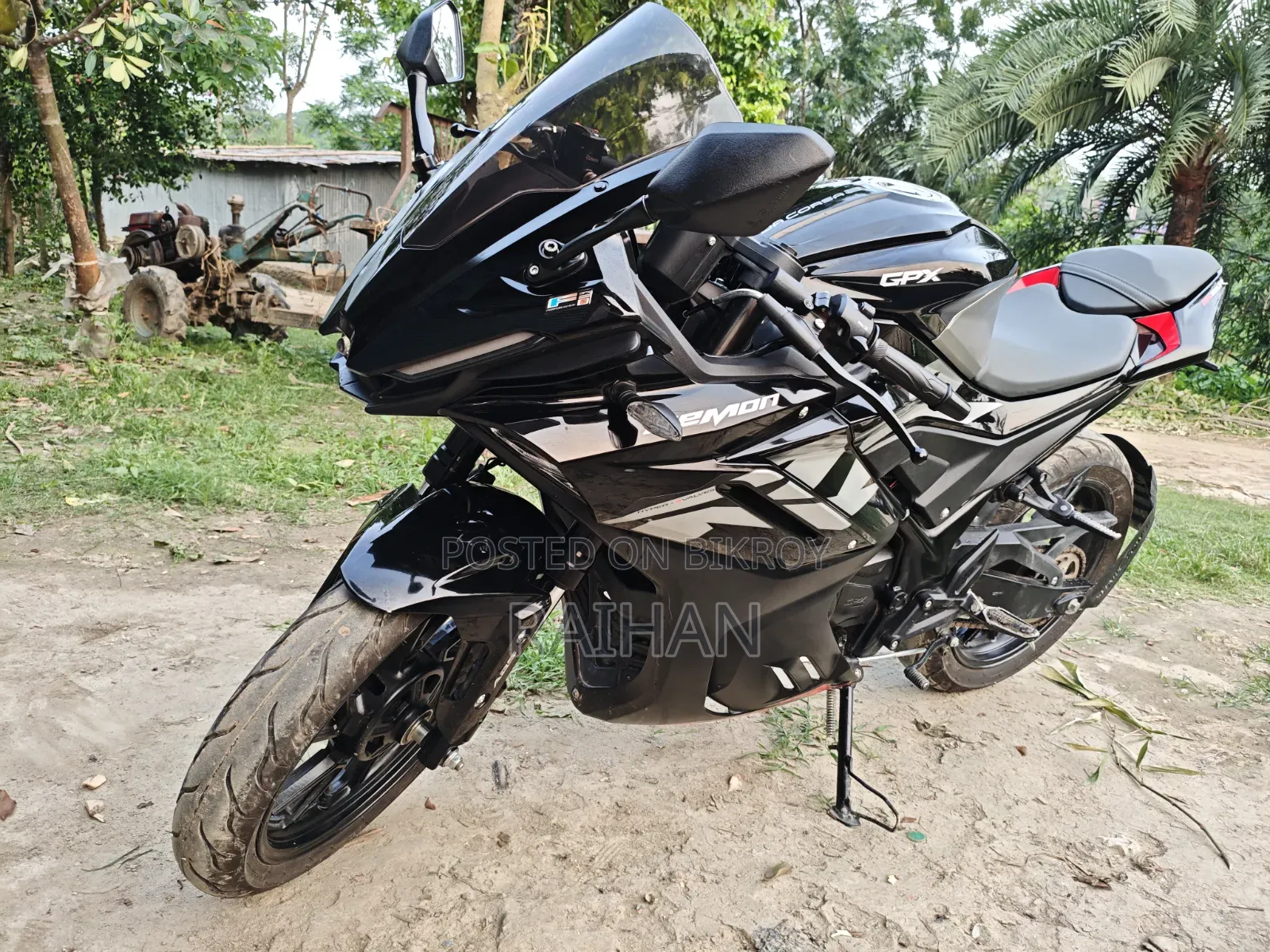 জিপিক্স ডেমন জিআর২০০আর ২০২৫ কালো
