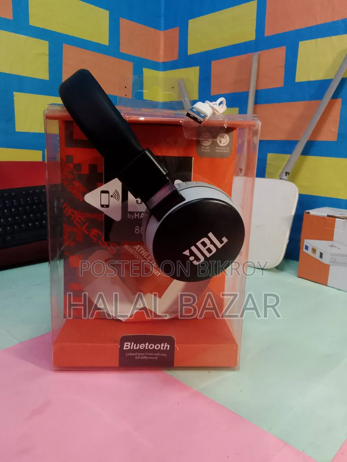 Original JBL, Bluetooth Wireless Headphone | Good Sound | Rechargeable