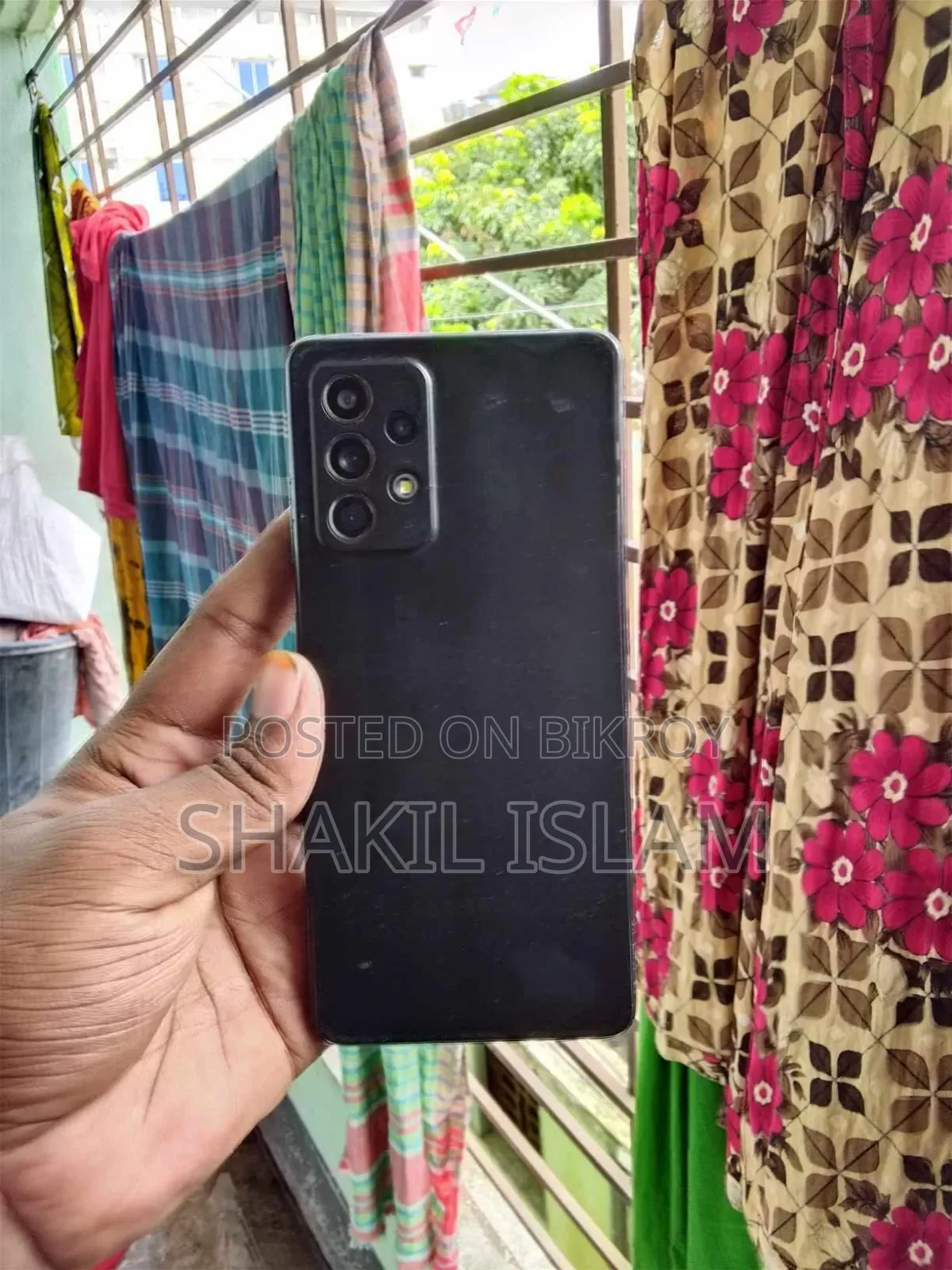 স্যামসাং গ্যালাক্সি এ৫২ ৫জি ১২৮ জিবি ব্ল্যাক
