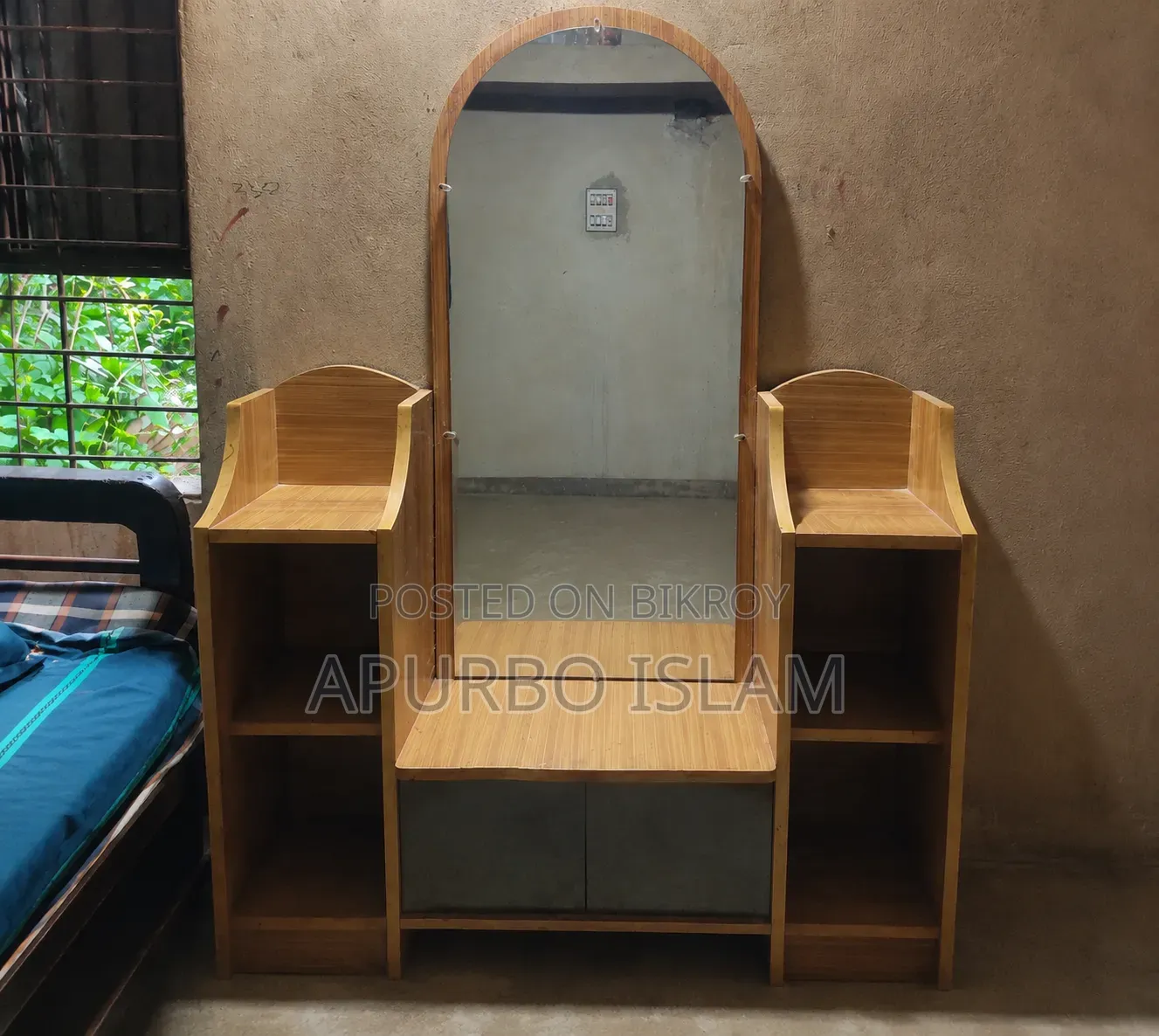 Premium Royal Wooden Dressing Table | Luxury Look | 4000 ❌ 2000✅ TK