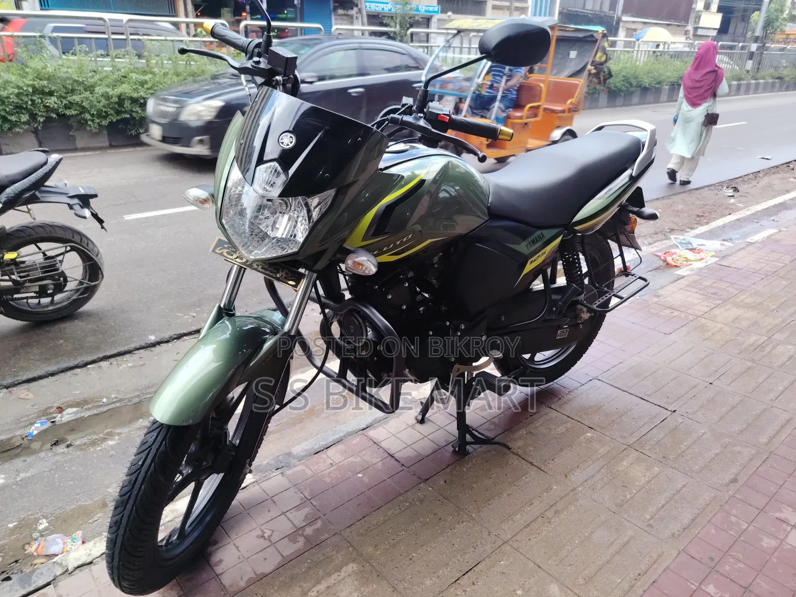 ইয়ামাহা স্যালুটো ১২৫ ২০২৫ কালো