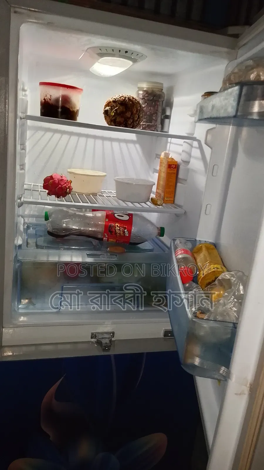 I will sell the fridge, money problem