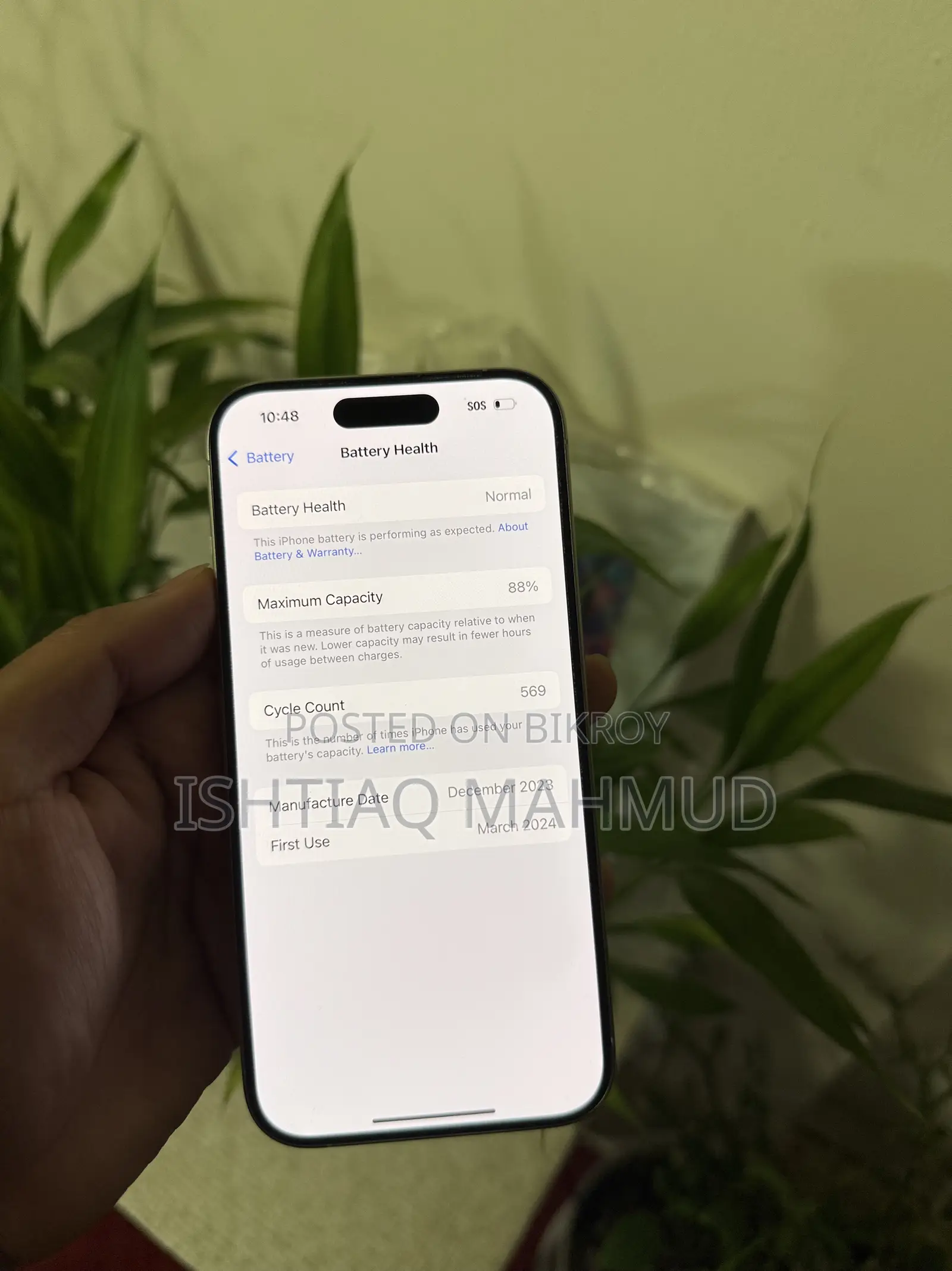 Apple iPhone 15 Pro 256 GB White