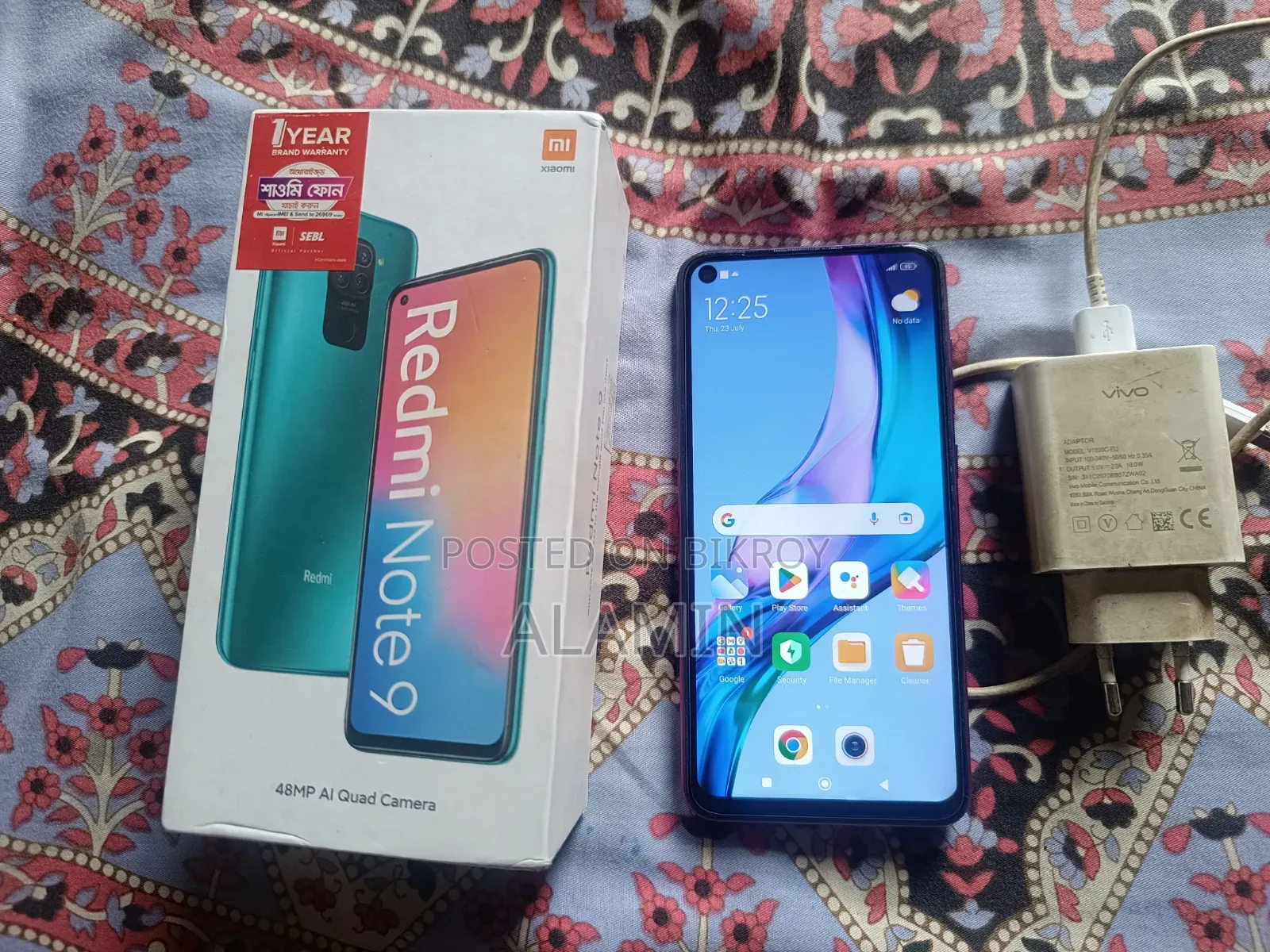 Xiaomi Redmi Note 9 128 GB Pink