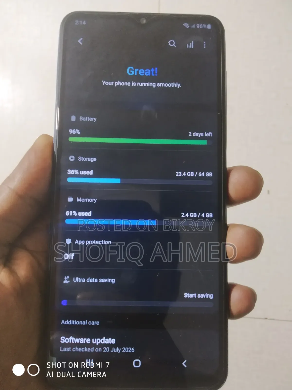 Samsung Galaxy A12 64 GB Blue