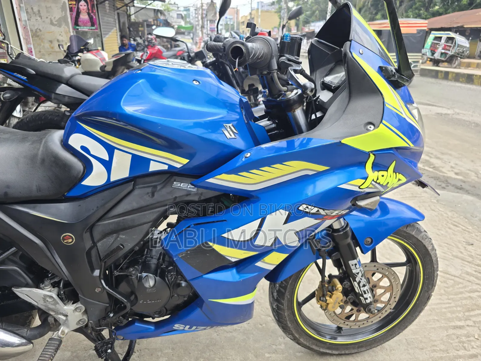 Suzuki Gixxer SF 2017 Blue