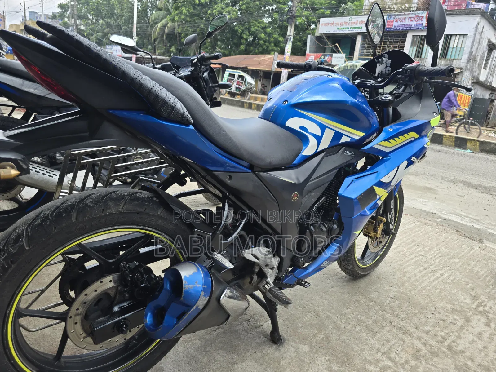 Suzuki Gixxer SF 2017 Blue