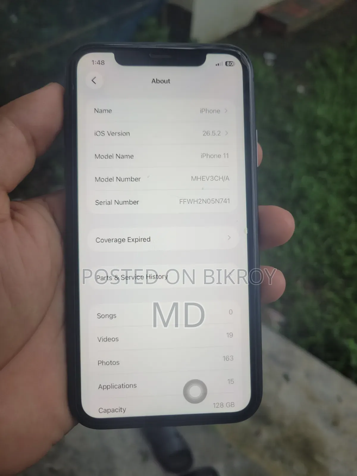 Apple iPhone 11 128 GB Black