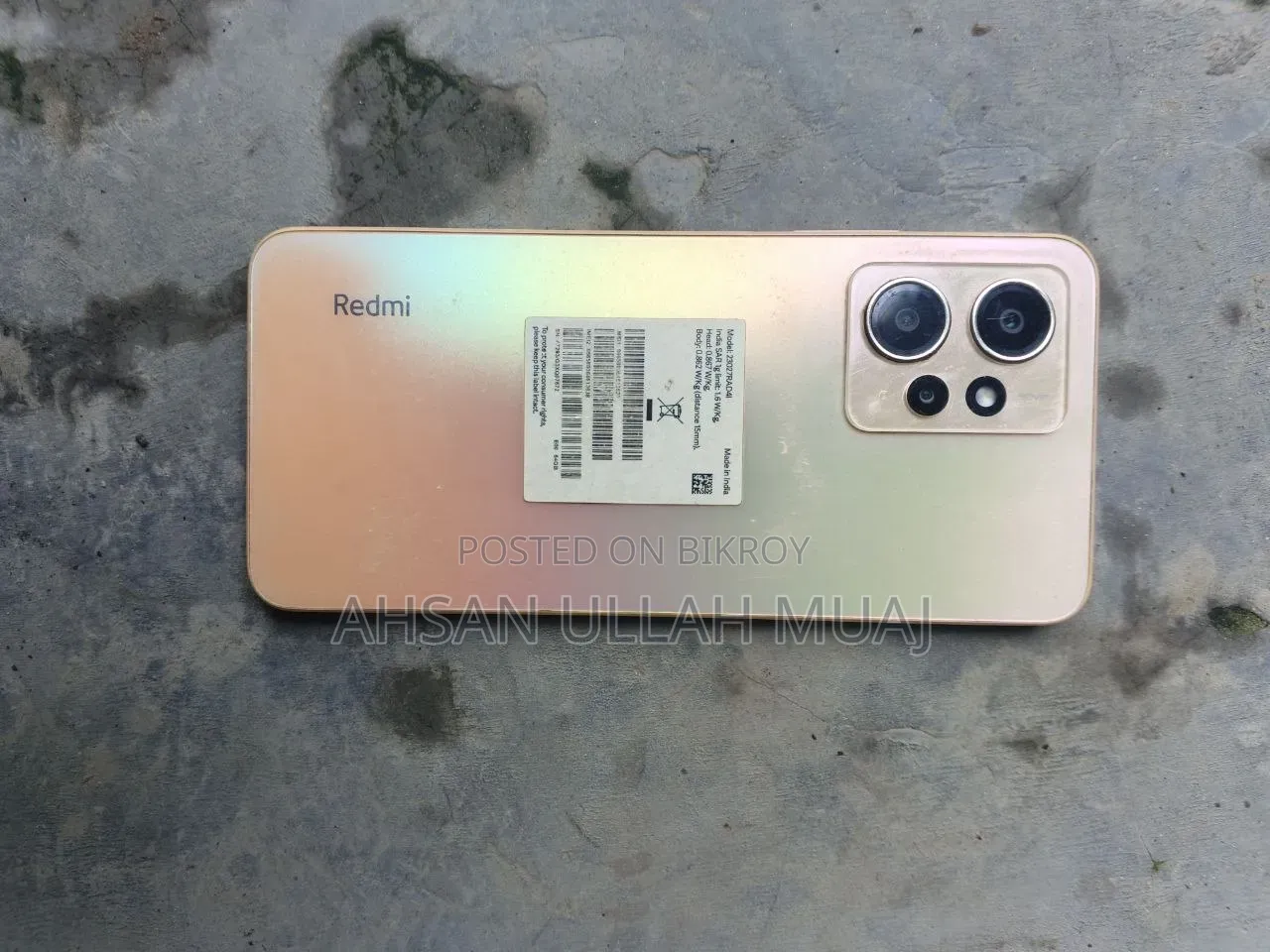 Xiaomi Redmi Note 12 128 GB Orange