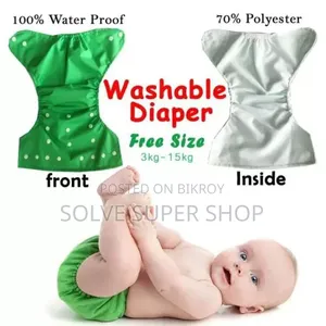Baby Washable Diaper With Washable Pad