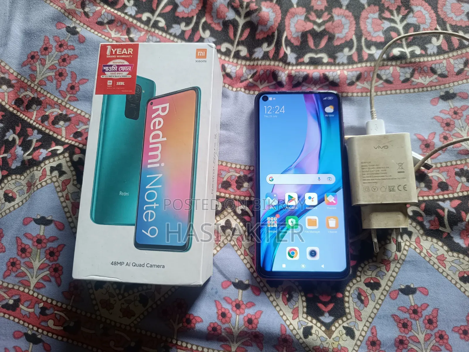 Xiaomi Redmi Note 9 128 GB Purple