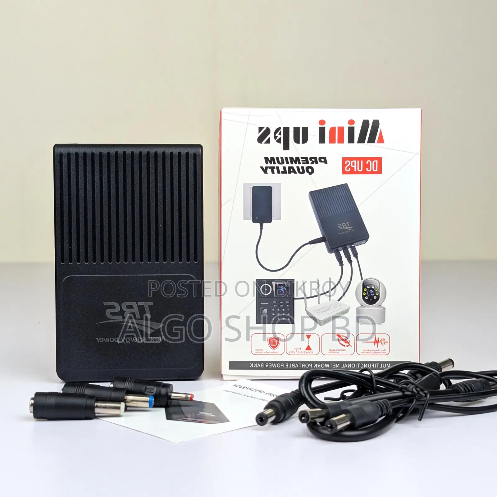 WiFi is ON even during load shedding! Continuous 7 hours backup with TRS Mini UPS!