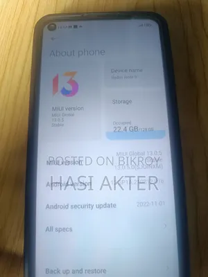 Xiaomi Redmi Note 9 128 GB Purple
