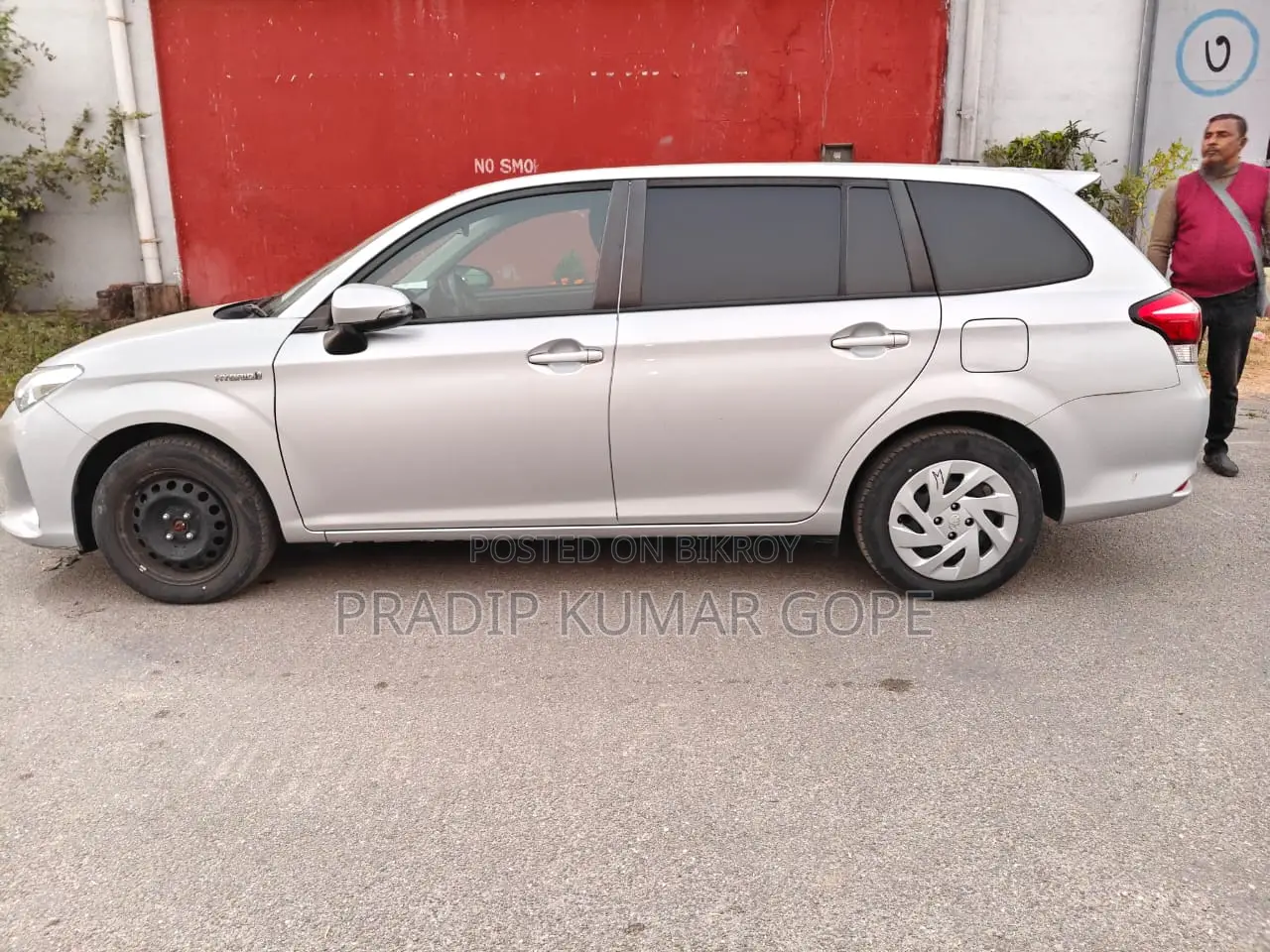 নতুন টয়োটা করোল্লা ফিল্ডার ১.৫ হাইব্রিড এফডব্লিউডি ২০২০ সিলভার