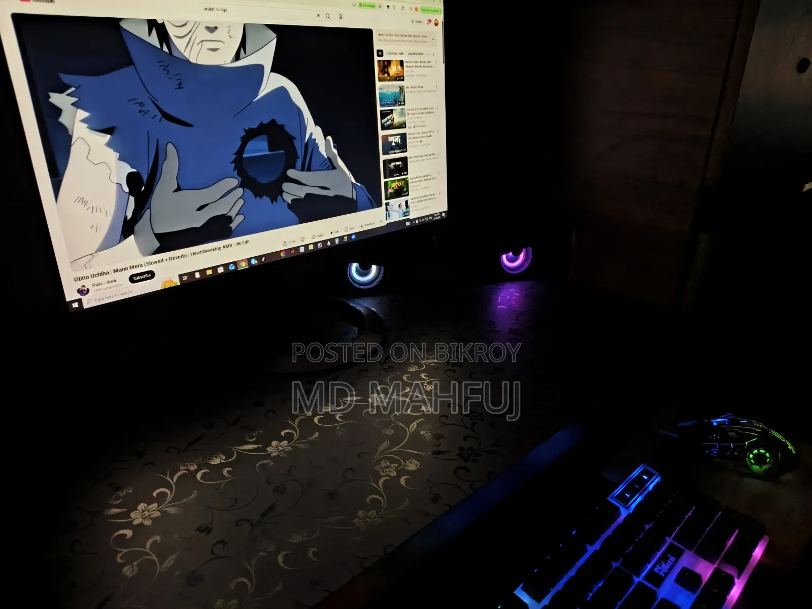 Desktop Computer Asus 8GB Intel Core i3 HDD+SSD 750GB