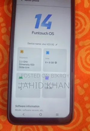 Vivo V23 5G 128 GB Rose Gold
