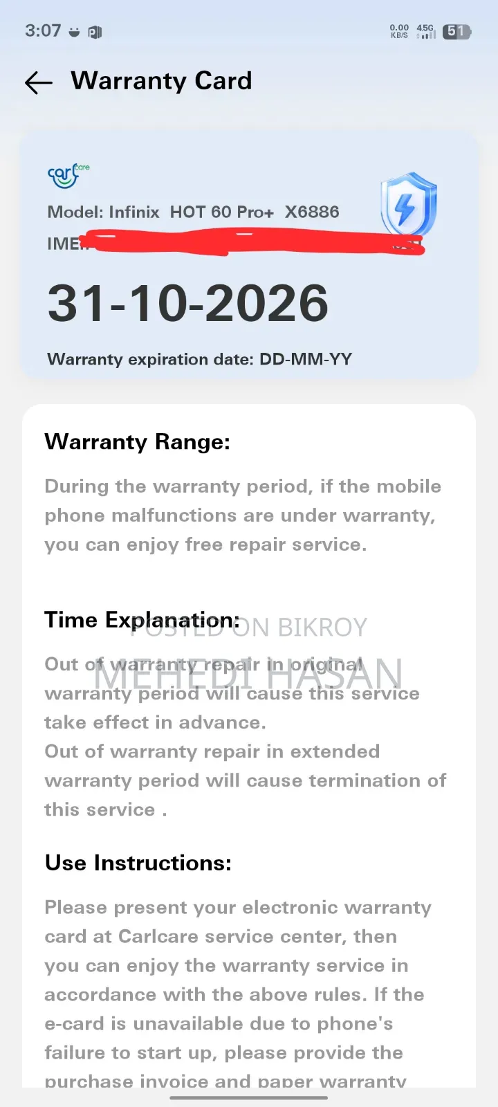 Infinix Hot 60 Pro+ 256 GB Silver