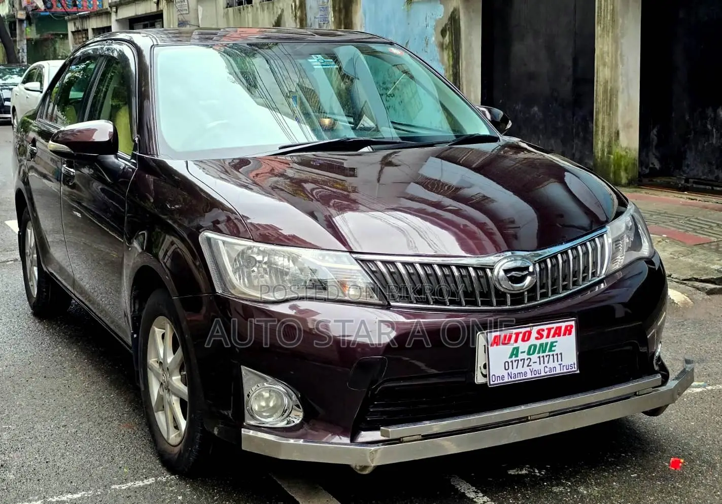 Toyota Axio 1.5 G 2WD 2012 Maroon