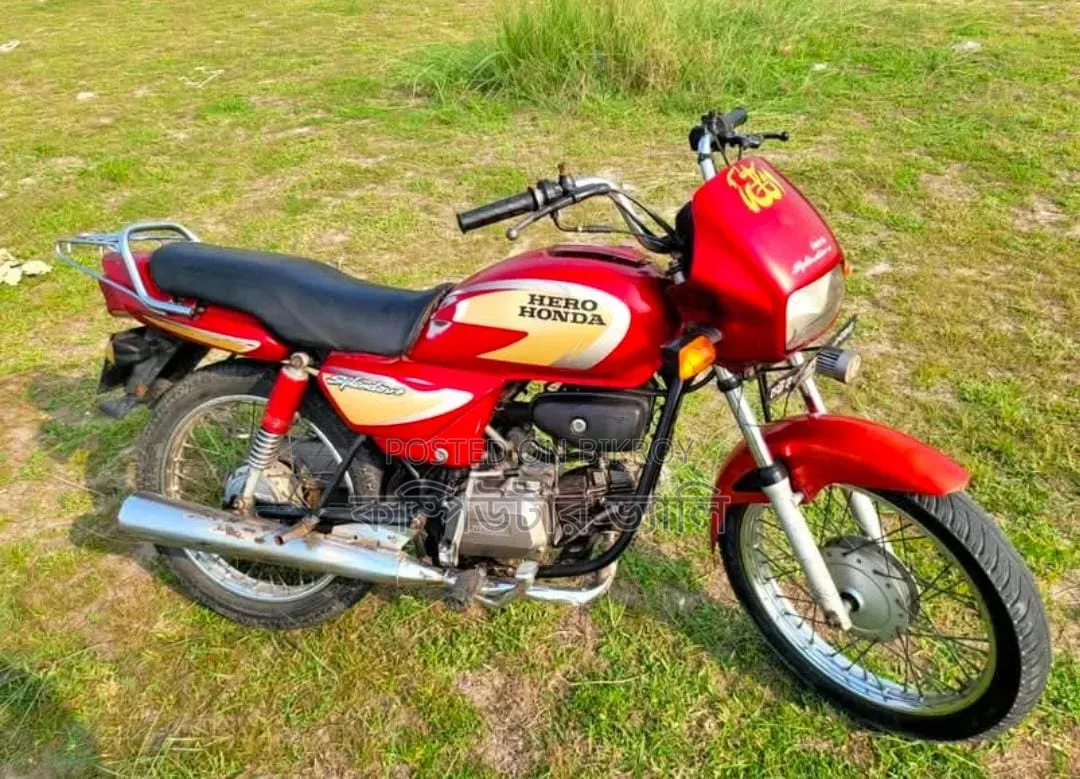 Hero Splendor Plus 2008 Red