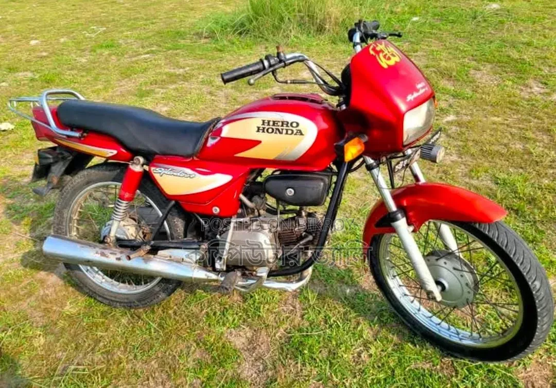Hero Splendor Plus 2008 Red