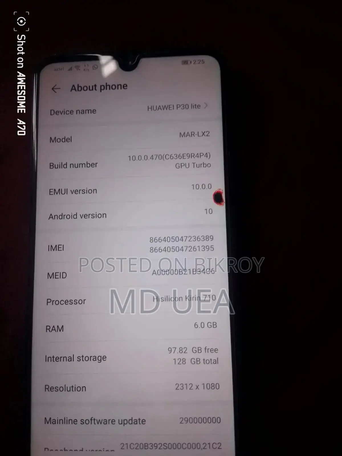 Huawei P30 Lite 128 GB Green