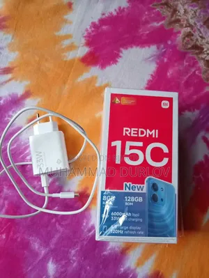 New Xiaomi Redmi 15C 4G 128 GB Blue