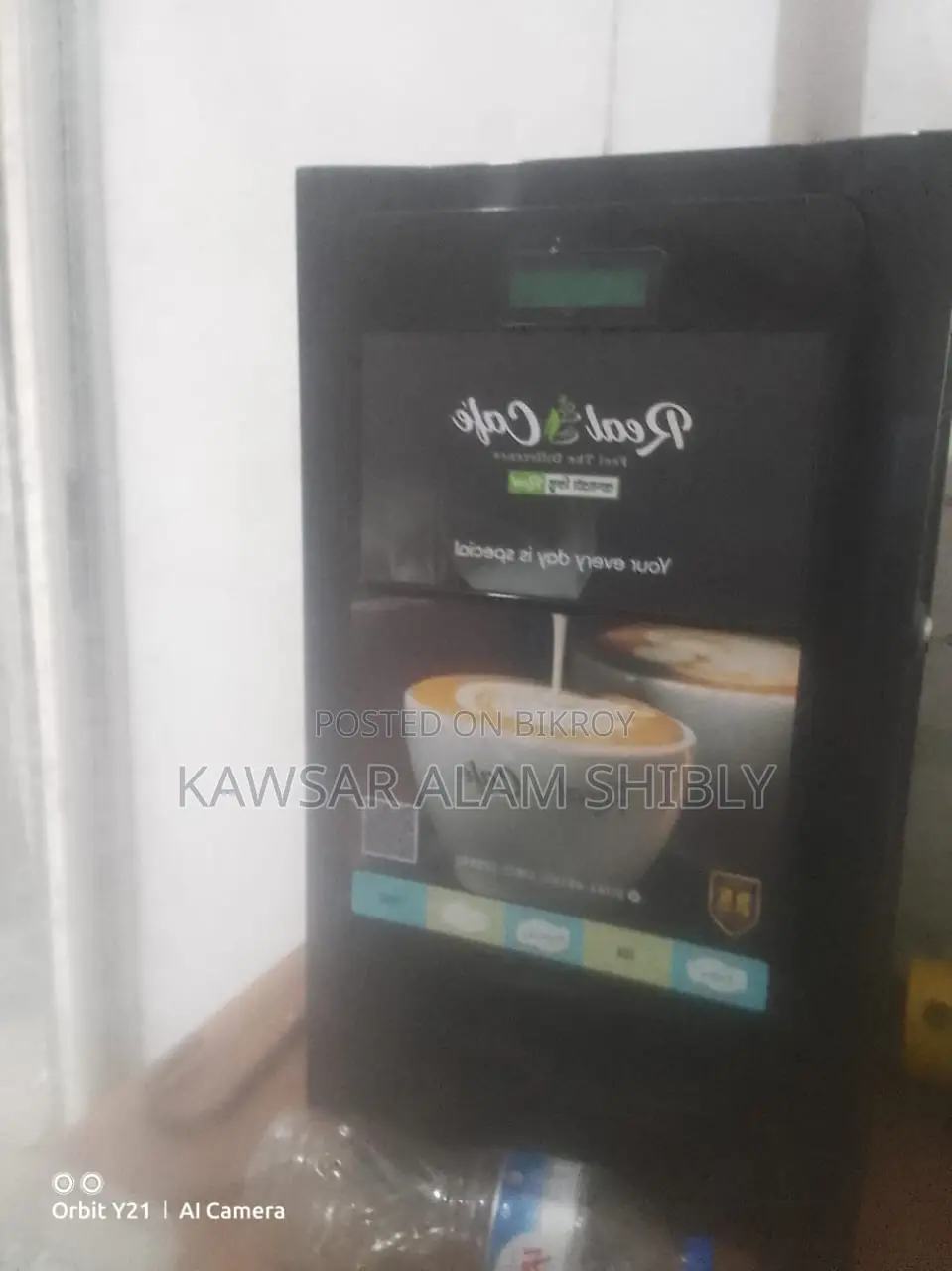 Real Cafe 3 Lane Coffee Machine